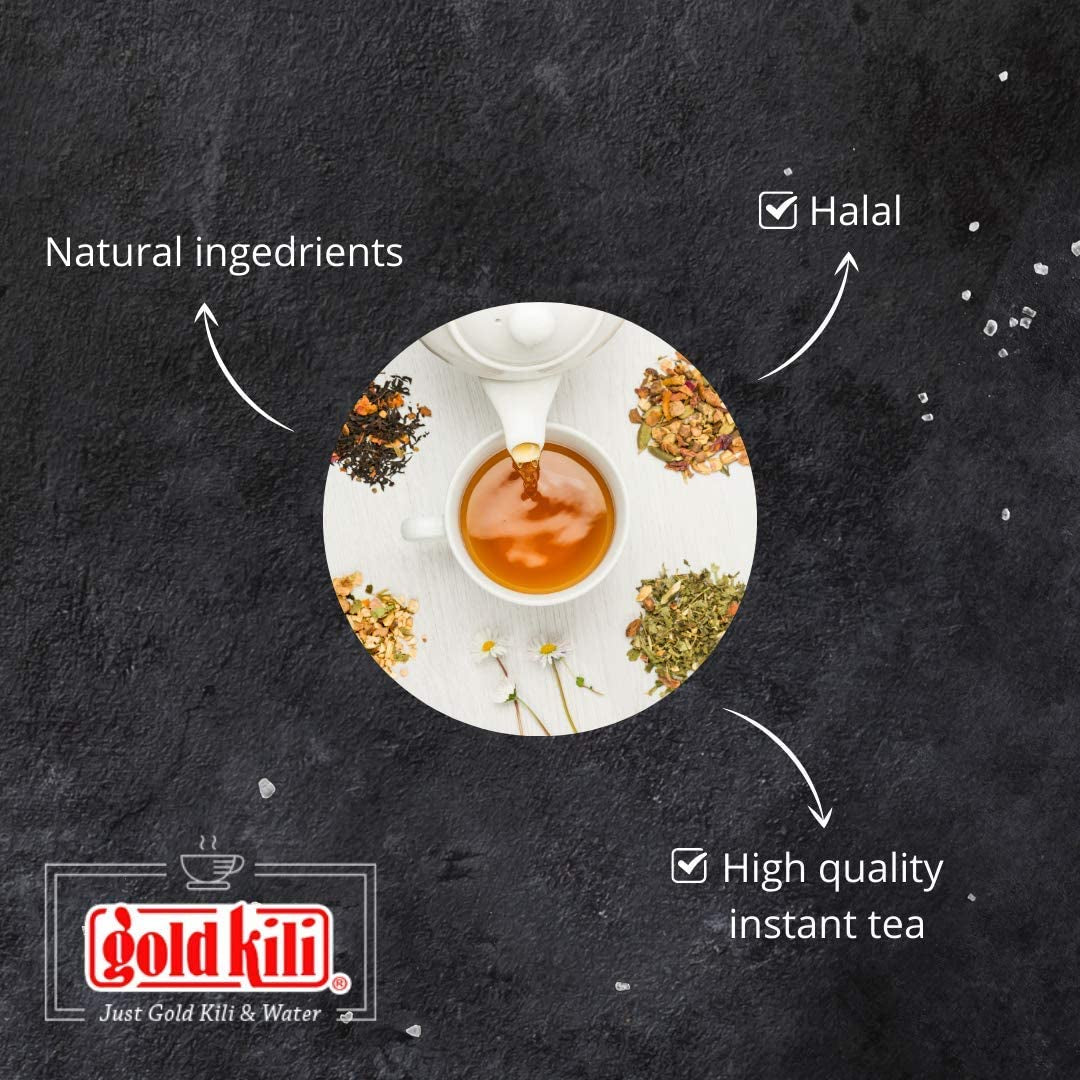 Gold Kili Matcha Latte Paquete Instantáneo, 1 X 10 X 25 Gr 21 G