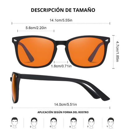 Gafas de protección luz azul