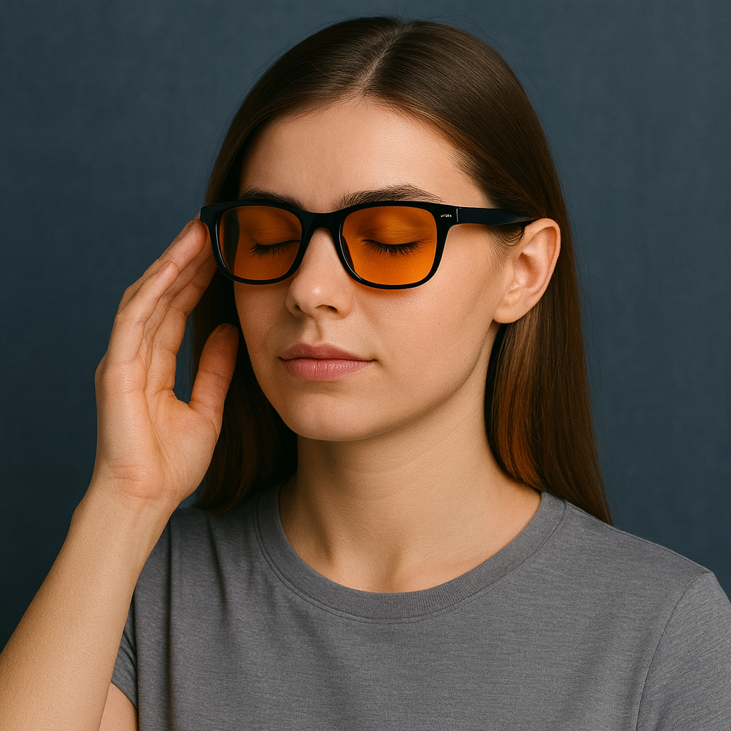 Gafas de protección luz azul