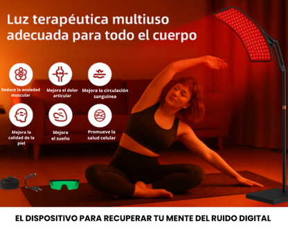 Lámpara de luz roja & infrarroja