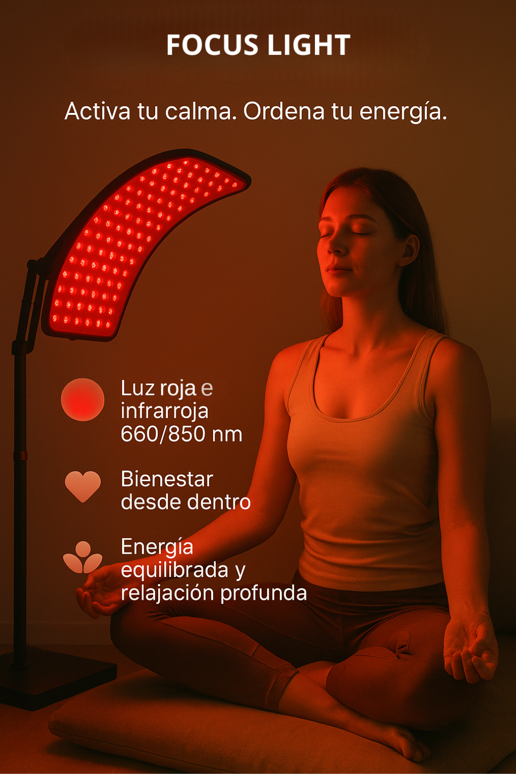 Lámpara de luz roja & infrarroja